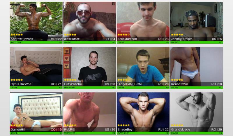 Juicy men on live sex cams